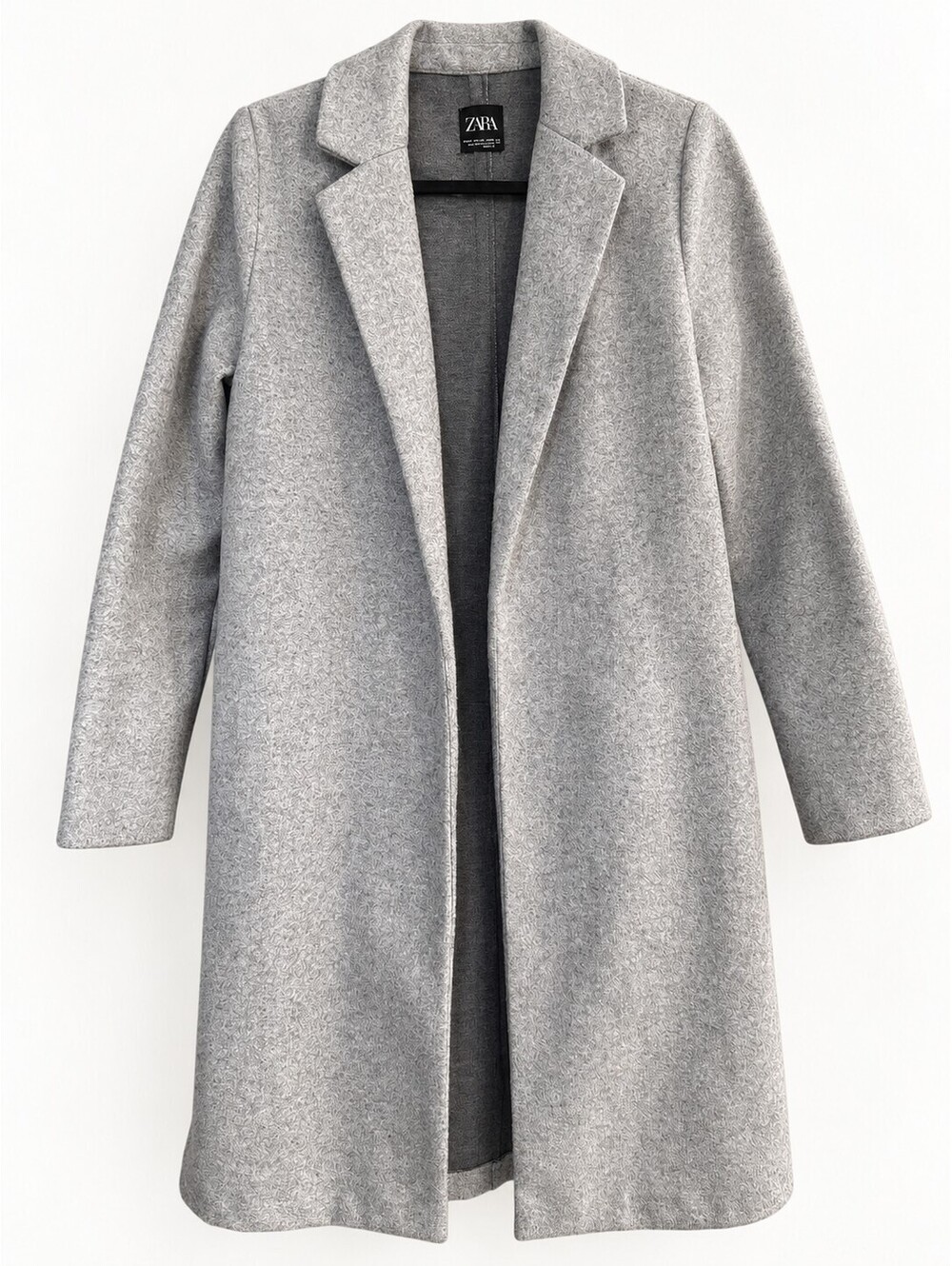 Zara Classic Light Gray Coat